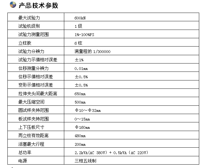 600KN/60噸數(shù)顯鋼絞線拉力試驗機